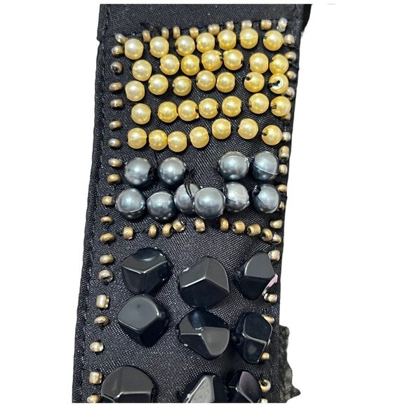 Star by Julien MacDonald Beaded Green Leaf V Neck Tunic Top Cruise Vacation Club - Picture 5 of 10